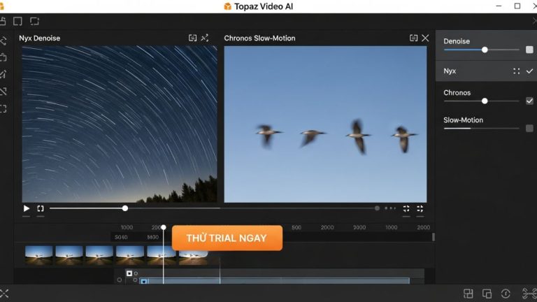 Topaz Video AI 2025: Công Cụ Nâng Cấp Video 8K-16K Tốt Nhất Cho Creator